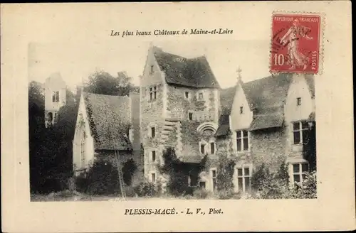 Ak Le Plessis Maine et Loire, Le Chateau
