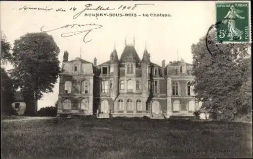 Ak Aulnay sous Bois Seine Saint Denis, Le Chateau