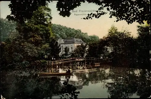 Ak Bad Freienwalde an der Oder, Papenmühle