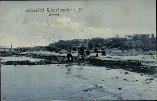 Ak Ostseebad Brunshaupten Kühlungsborn Mecklenburg, Strand, Badegäste