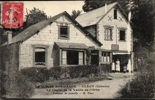 Ak Clecy Calvados, Le Chalet de la Vallee de l'Orne