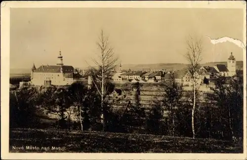 Ak Nové Město nad Metují Neustadt an der Mettau Reg. Königgratz, Panorama
