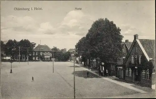 Ak Oldenburg in Holstein, Markt