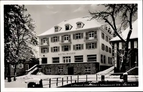 Ak Ottenhöfen im Schwarzwald, Hotel Wagen