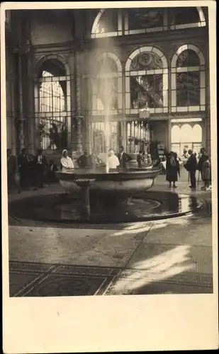 Foto Ak Karlovy Vary Karlsbad Stadt, Sprudel