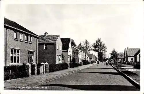 Ak Vriezenveen Overijssel Niederlande, Grensweg