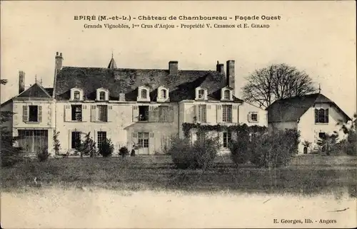 Ak Epire Maine et Loire, Chateau de Chamboureau