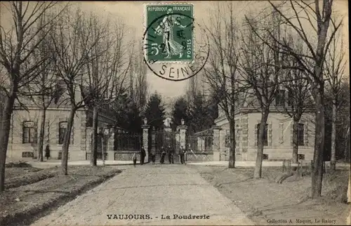 Ak Vaujours Seine Saint Denis, La Poudrerie