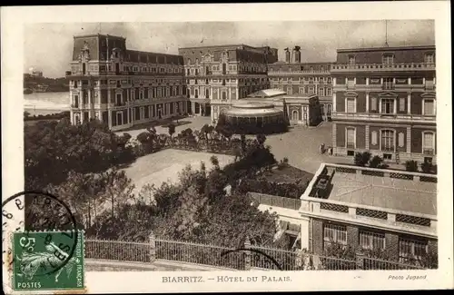 Ak Biarritz Pyrénées Atlantiques, L'Hotel du Palais