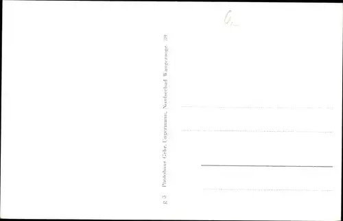 Ak Nordseeebad Wangerooge, Strand bei Flut