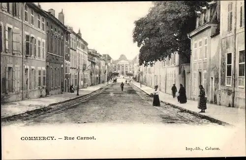 Ak Commercy Lothringen Meuse, Rue Carnot
