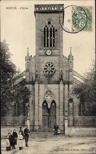 Ak Dozulé Calvados, L'Eglise