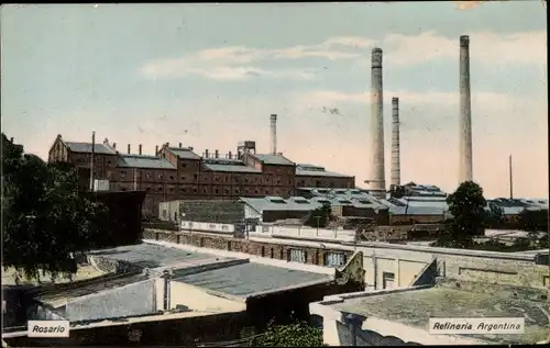 Ak Rosario Argentinien, Refineria