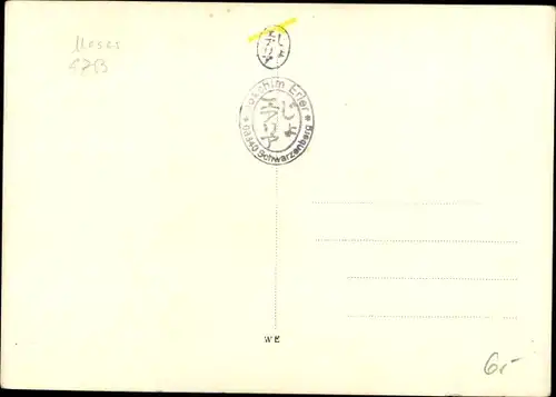 Foto Ak Junge auf einem Dreirad