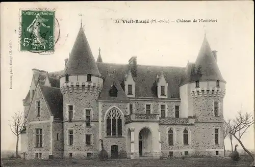 Ak Viel Baugé Maine et Loire, Château de Montivert