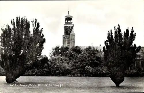 Ak Vollenhove Overijssel Niederlande, Park Oldruitenborgh