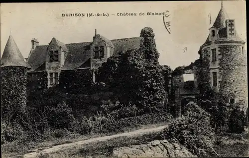 Ak Blaison Maine-et-Loire, Chateau de Blaison