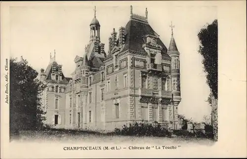 Ak Champtoceaux Maine-et-Loire, Chateau de La Touche