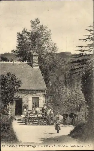 Ak Clecy Calvados, L'Hotel de la Petite Suisse