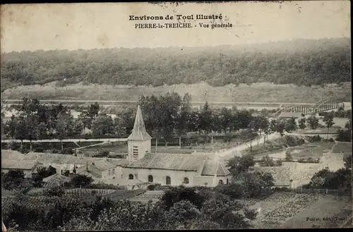 Ak Pierre la Treiche Meurthe et Moselle, Vue generale