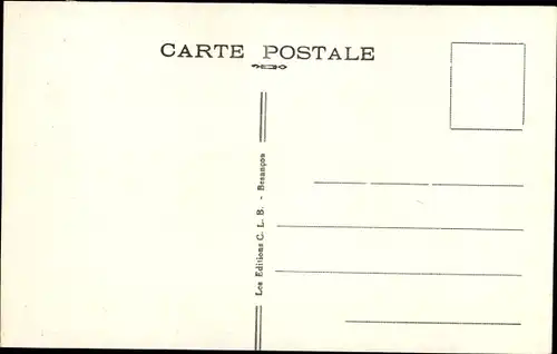 Ak Pexonne Meurthe et Moselle, Rue de Penneviller