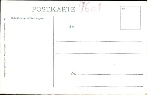 Ak Bad Griesbach im Schwarzwald, Gasthof Adlerbau