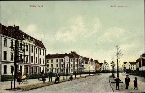 Ak Hamburg Altona Bahrenfeld, Adickesstraße
