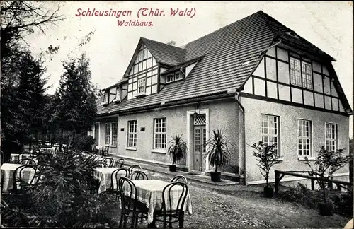 Ak Schleusingen in Thüringen, Waldhaus