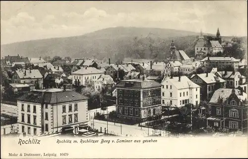 Ak Rochlitz an der Mulde, Rochlitzer Berg, Friedrich August Turm