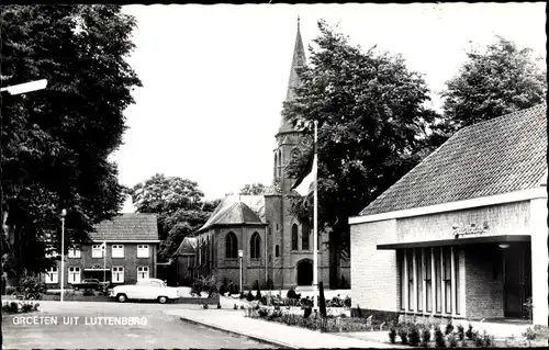 Ak Luttenberg Overijssel, Kirchpartie