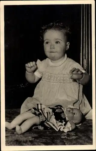 Ak Prinzessin Marijke von Niederlanden, Puppe, 1948