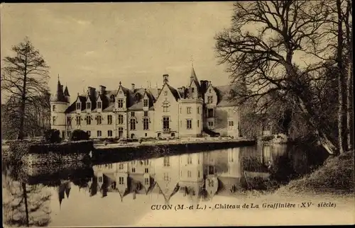 Ak Cuon Maine et Loire, Chateau de La Graffiniere