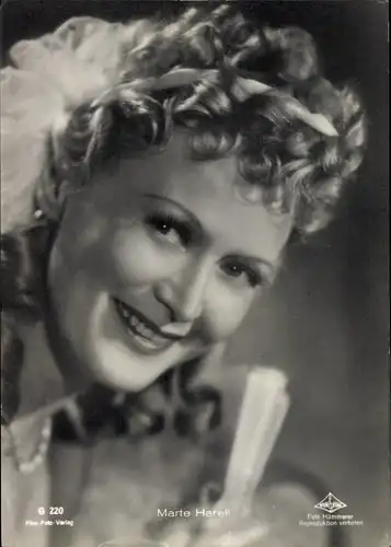 Ak Schauspielerin Marte Harell