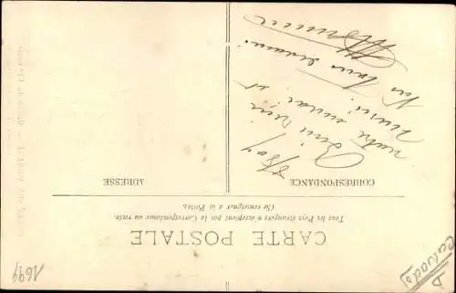 Ak Condé sur Noireau Calvados, Maison du XV siecle