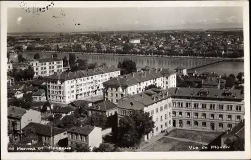 Ak Plovdiv Plowdiw Bulgarien, Vue de Plovdiv