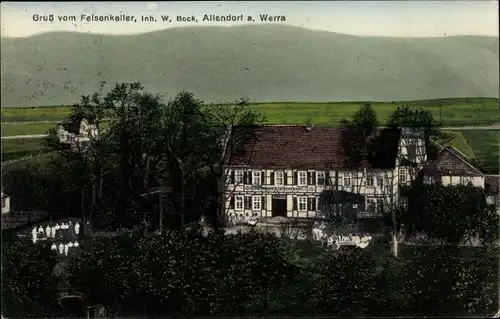 Ak Bad Sooden Allendorf, Gasthaus Felsenkeller