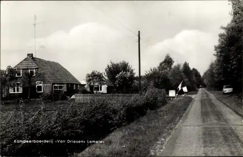 Ak Lemele Overijssel, Kampeerboerderij Van Driesen