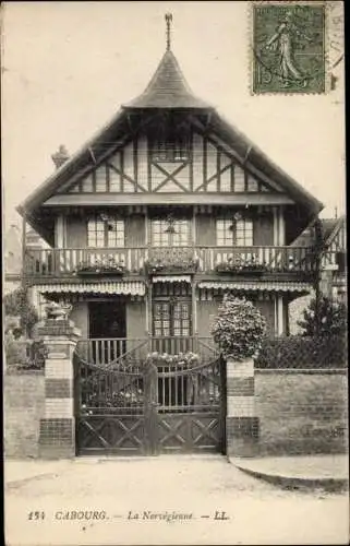 Ak Cabourg Calvados, La Norvegienne