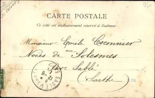 Ak Falaise Calvados, Ancienne Maison rue des Cordeliers