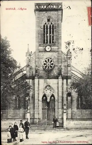 Ak Dozulé Calvados, L'Eglise