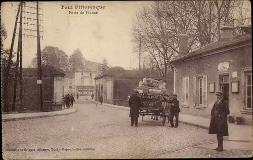 Ak Toul Meurthe et Moselle, Porte de France