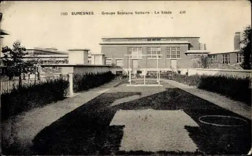 Ak Suresnes Hauts de Seine, Groupe Scolaire Voltaire
