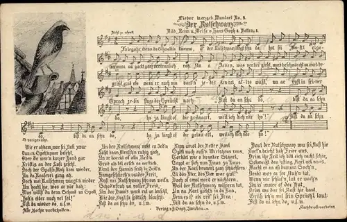 Lied Ak Soph, Hans, Der Rutschwanz, erzgebirgische Mundart No. 5