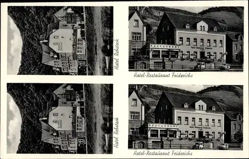 Ak Brodenbach an der Terrassenmosel, Eller an der Mosel, Hotel Rebstock, Hotel Restaurant Friderichs