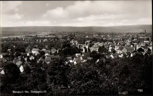 Ak Bendorf am Rhein, Totale