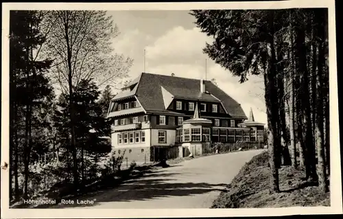 Ak Forbach Schwarzwald, Höhenhotel Rote Lache