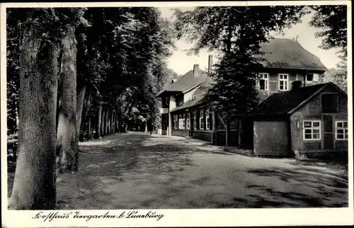 Ak Lüneburg in Niedersachsen, Forsthaus Tiergarten