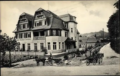 Ak Jonsdorf in Sachsen, Hotel Kurhaus