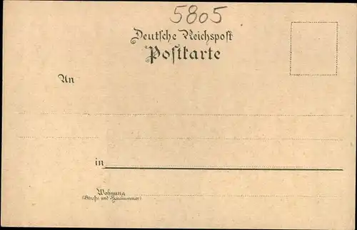 Litho Georgenthal im Tal der Apfelstädt Thüringen, Panorama vom Schiesshaus, Radebach Mühle