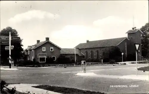 Ak Lemele Overijssel, Driesprong, Kreuzung